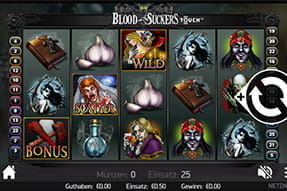 Die mobile Version des Slots Blood Suckers.