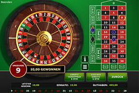 Alles auf Rot beim Royal Crown Roulette von Novoline