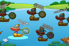 Ein herrlich absurdes Mobile Spielautomaten Vergnügen ist Scruffy Duck von NetEnt