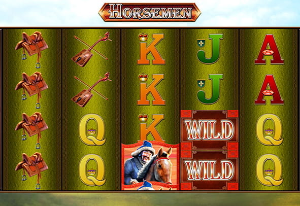 Eine kostenlose Demo-Version des Horsemen Slots.