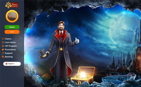 Die Spielauswahl des Online Casinos Montecryptos.