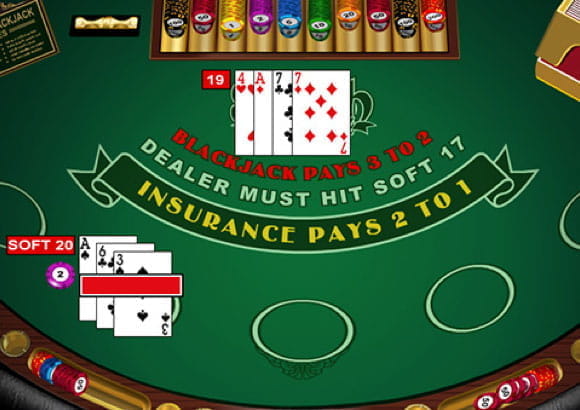 Die Variante Spanish 21 von Microgaming.