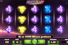 Der Starburst Slot von NetEnt.