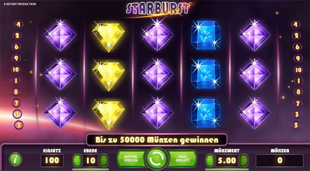 Der Slot Starburst.