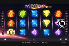 Starburst wartet mit hohen Gewinnen und 10 Freispielen bei Royal Panda.