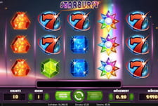 Der Starburst Slot von NetEnt im Slotum Casino.