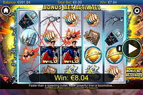 Superman bei Royal Panda - ein Slot für alle Comicfans.