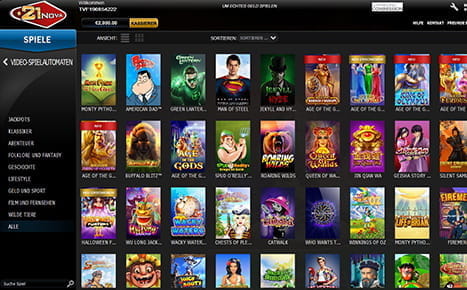 Vorschaubild der Playtech Software in der Download Version von 21Nova