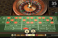 Das Kesselspiel American Roulette von Betsoft.