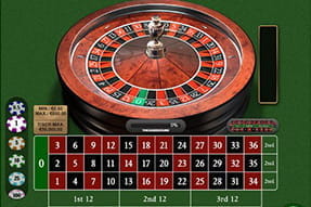 Klassisches Roulette in der mobilen Ansicht