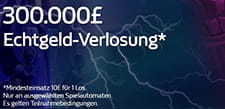 300.000£ Echtgeld Verlosung für ausgewählte Spielautomaten
