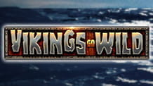 Das Logo des Vikings Go Wild Slots von Yggdrasil.