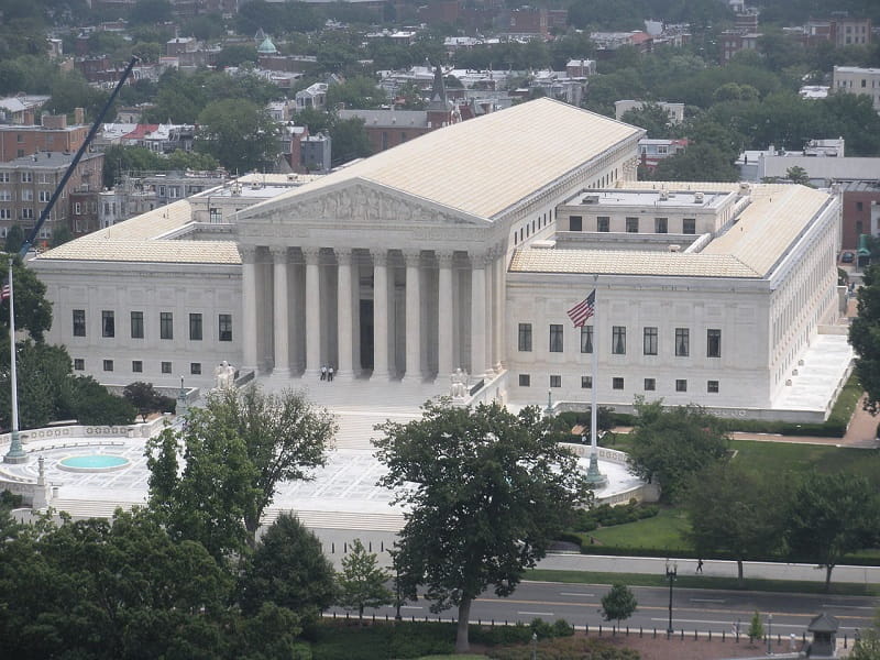 Der United States Supreme Court (USSC) in Washington.    