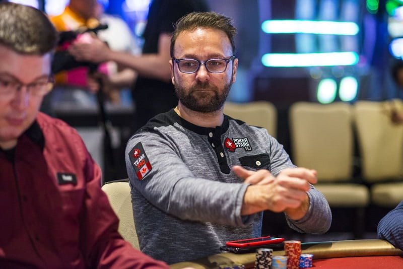 Der kanadische Pokerspieler Daniel Negreanu bei der WPT 2018.