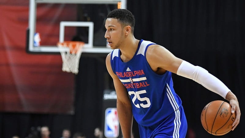 Der NBA-Spieler Ben Simmons (Philadelphia 76ern).