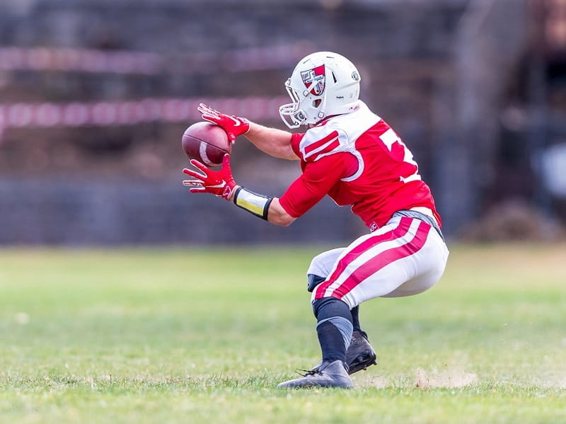 Ein Spieler der australischen Football-Liga (AFL).