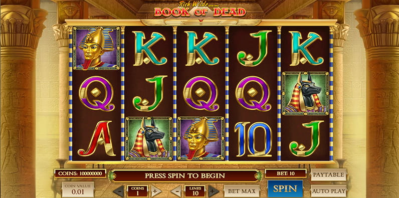 Book of Dead ist einer der bekanntesten Slots.