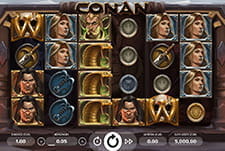 Der NetEnt Slot Conan.