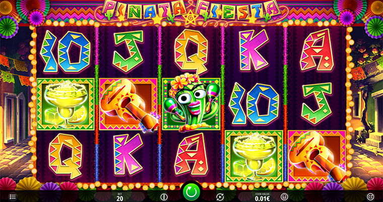 Eine kostenlose Demo-Version des Pinata Fiesta Slots.