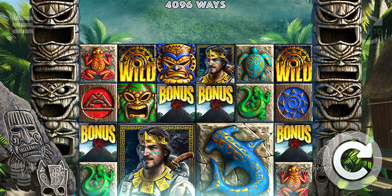 Eine kostenlose Demo-Version des Tahiti Gold Slots.