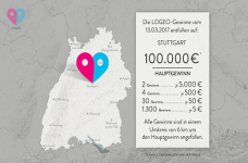 Erste Ziehung: Geolotterie in Baden-Württemberg gestartet