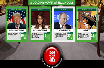 Das Paddy Power Trump Wettangebot