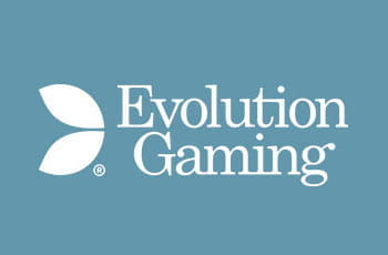 Das Logo von Evolution Gaming - Marktführer unter den Live-Casino-Providern