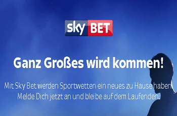 Platzhalter auf der Sky Bet Homepage