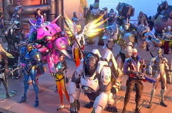 Helden im Blizzard Spiel Overwatch