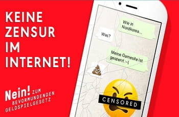 Plakat der Initiative gegen Digitale Abschottung