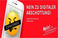 Volksabstimmung gegen Netzsperren in der Schweiz