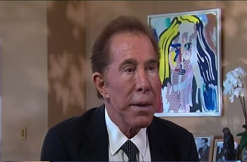 Steve Wynn während eines Fernsehinterviews