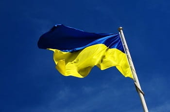 Nationalflagge Ukraine