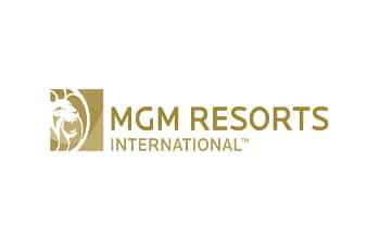 Das Logo des Weltkonzerns MGM Resorts International.