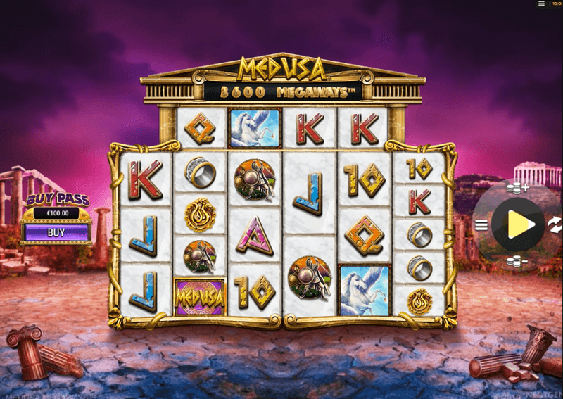 Der neue NextGen-Slot Medusa Megaways.