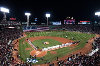 Der Fenway Park des US-Baseballklubs Boston Red Sox.