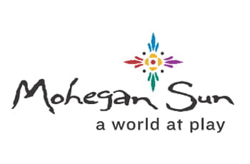 Das Logo des Casinounternehmens Mohegan Sun.