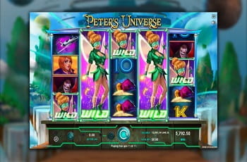 Der Slot Peters Universe.