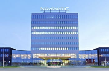 Der Hauptsitz der Novomatic AG in Gumpoldskirchen.