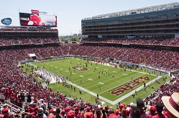 Das Levi’s Stadium der San Francisco 49ers.