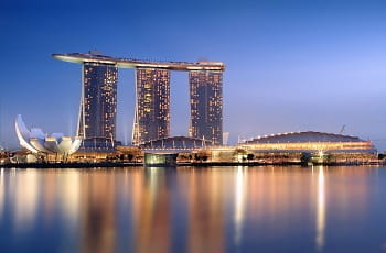 Das Marina Bay Sands in Singapur.