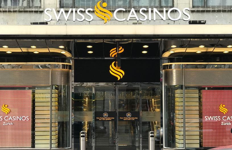 Eingang des Casinos Zürichsee.