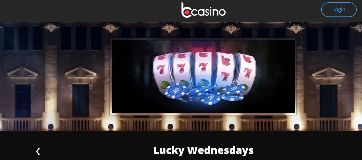 bCasino Lucky Wednesdays.