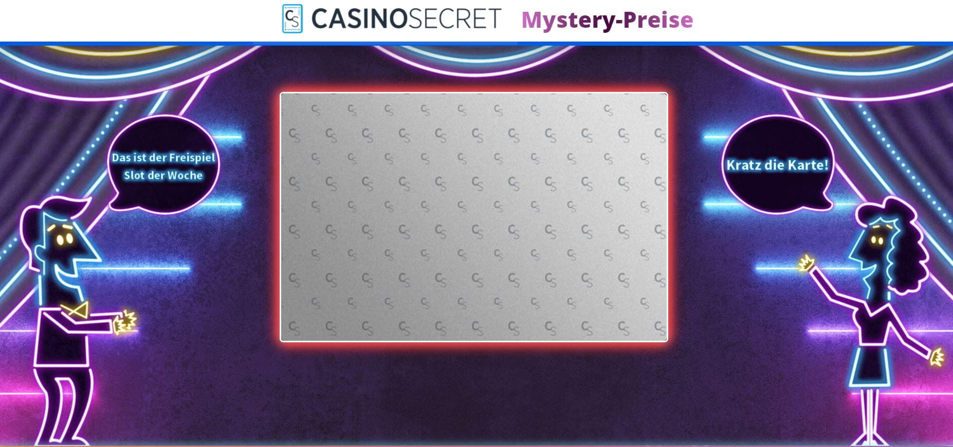 Mystery Preise im CasinoSecret